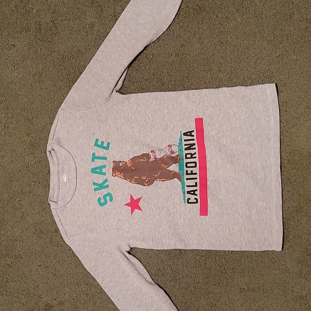 Waffle knit shirt
